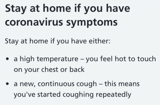 coronavirus advice 1