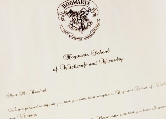 hogwarts letter 2